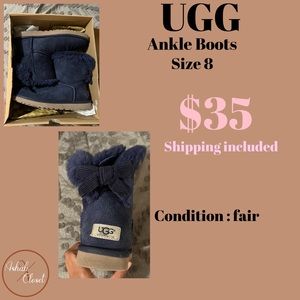Ugg ankle length boots